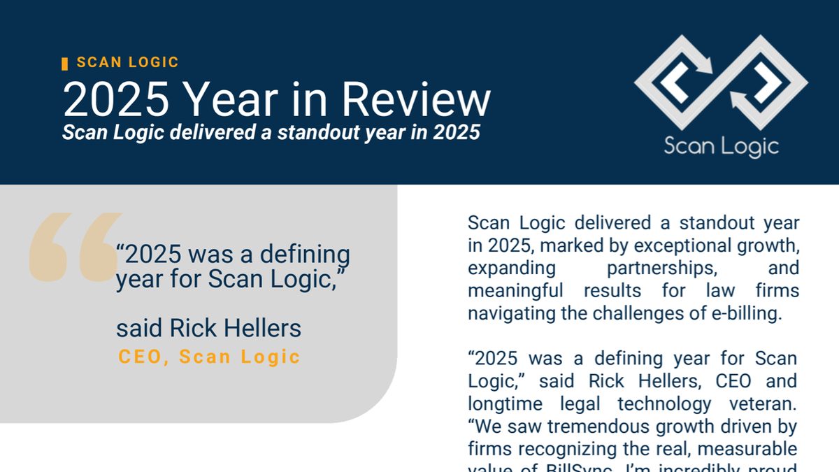 Scan Logic 2025 Year in Review cover